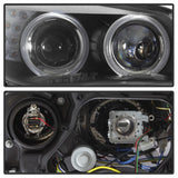 Kies-Motorsports SPYDER Spyder 08-10 BMW 5-Series E60 w/AFS HID Projector Headlights - Black (PRO-YD-BMWE6008-AFSHID-BK)