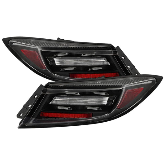 Kies-Motorsports SPYDER Spyder Apex 22-24 Toyota GR86/BRZ Full LED Tail Lights - Black (ALT-YD-TGR8622-SEQGR-BK)