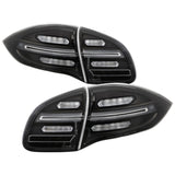 Kies-Motorsports SPYDER Spyder Porsche Cayenne 958 11-14 LED Tail Lights - Sequential Signal - Black