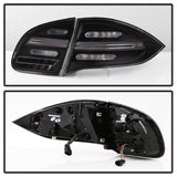 Kies-Motorsports SPYDER Spyder Porsche Cayenne 958 11-14 LED Tail Lights - Sequential Signal - Black