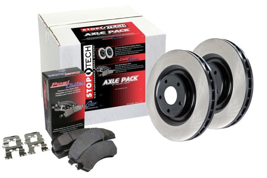 Kies-Motorsports Stoptech Centric OE Coated Front & Rear Brake Kit (4 Wheel)