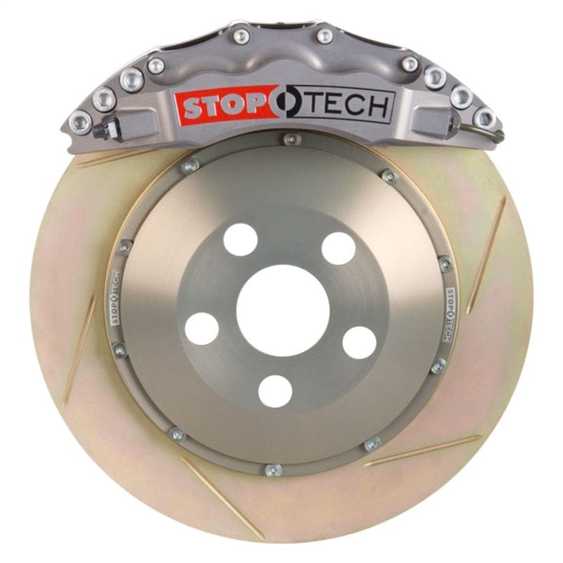 Kies-Motorsports Stoptech StopTech 00-03 BMW M5 STR-60 Calipers 355x32mm Slotted Rotors Front Trophy Big Brake Kit