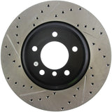 Kies-Motorsports Stoptech StopTech 07-09 BMW 335 (E90/E92/E93) Slotted & Drilled Right Front Rotor