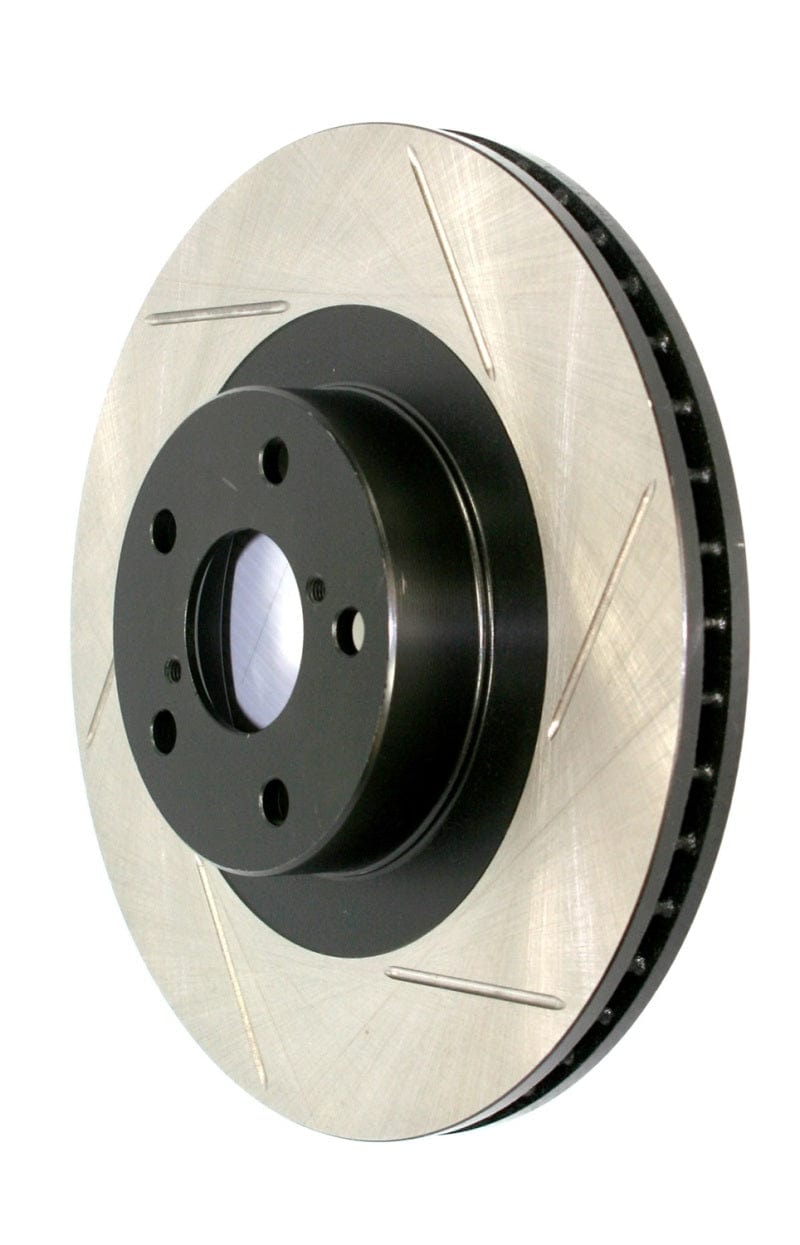 Kies-Motorsports Stoptech StopTech 12-13 Audi A6 Quattro/11-12 A7 Quattro / 10-13 S4 Front Right Cryo Slotted Rotor