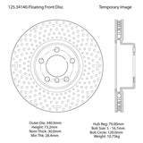 Kies-Motorsports Stoptech Stoptech 12-16 BMW 328i Cryostop Premium Front Brake Rotor