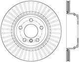 Kies-Motorsports Stoptech StopTech 12-16 BMW 335i Slotted & Drilled Rear Right Rotor