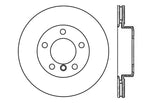 Kies-Motorsports Stoptech StopTech 9/07-09 BMW 328 Slotted & Drilled Left Front Rotor