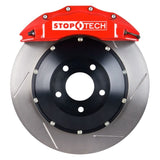 Kies-Motorsports Stoptech StopTech BMW 335i (F30) Front Big Brake Kit w/Red ST-60 Calipers Slotted 380X32 Rotors/Pads/SS Lines