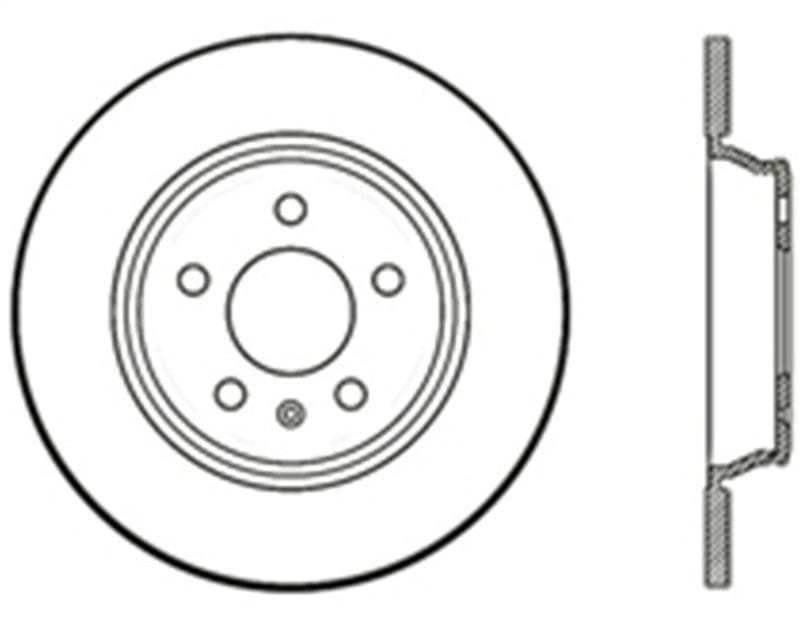 Kies-Motorsports Stoptech StopTech Drilled Sport Brake Rotor