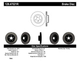 Kies-Motorsports Stoptech StopTech Drilled Sport Brake Rotor