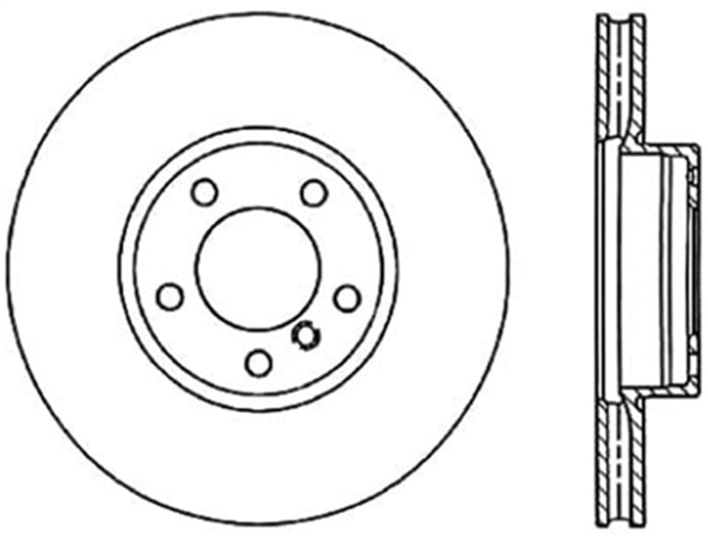 Kies-Motorsports Stoptech StopTech Drilled Sport Brake Rotor