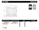 Kies-Motorsports Stoptech StopTech Performance Brake Pads