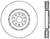 Kies-Motorsports Stoptech StopTech Power Slot 04-06 Audi TT Quattro / 04 VW Golf R32 Left Front Slotted CRYO Rotor