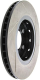 Kies-Motorsports Stoptech StopTech Power Slot 04-06 Audi TT Quattro / 04 VW Golf R32 Left Rear Slotted Rotor