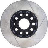 Kies-Motorsports Stoptech StopTech Power Slot 05-10 VW Jetta (except Wagon) Rear Right Slotted Rotor