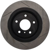 Kies-Motorsports Stoptech StopTech Power Slot 06-07 350Z / 05-07 G35 / 06-07 G35X SportStop Slotted Front Left Rotor