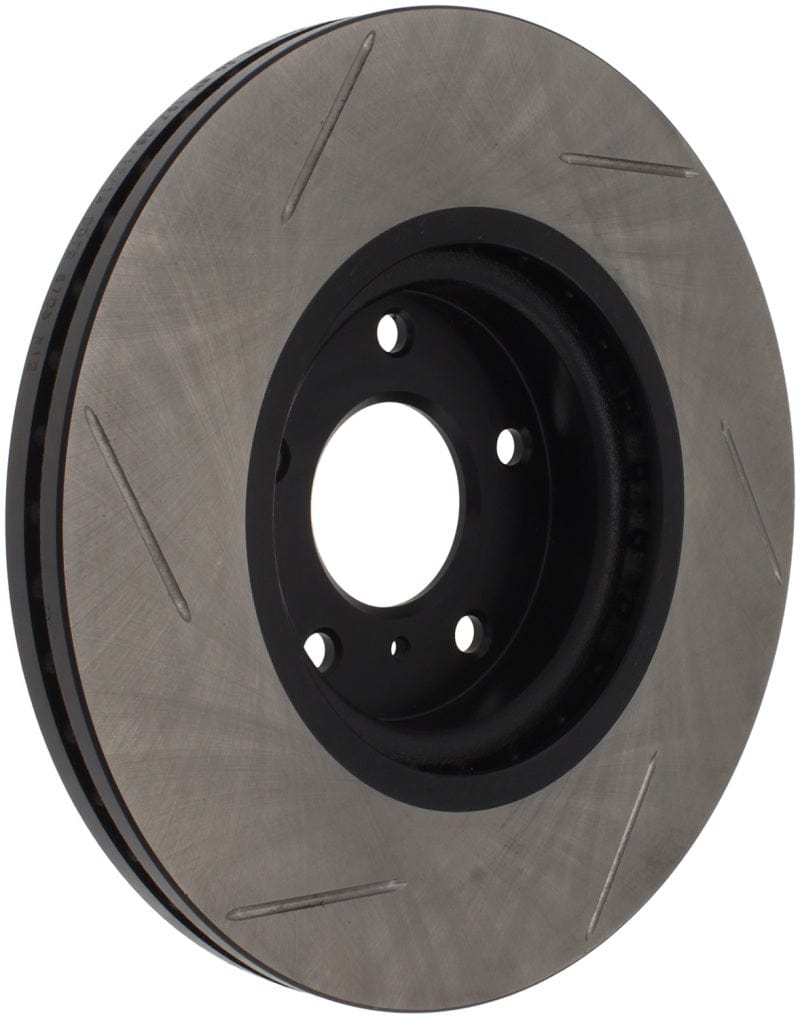 Kies-Motorsports Stoptech StopTech Power Slot 06-07 350Z / 05-07 G35 / 06-07 G35X SportStop Slotted Front Left Rotor