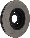 Kies-Motorsports Stoptech StopTech Power Slot 06-07 350Z / 05-07 G35 / 06-07 G35X SportStop Slotted Front Left Rotor