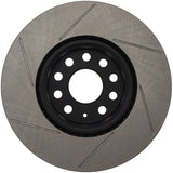 Kies-Motorsports Stoptech StopTech Power Slot 06-10 Audi A3 / 08-10 TT / 06-09 VW GTI Mlk V/Passat Left Front Slotted Rotor