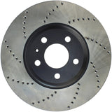 Kies-Motorsports Stoptech StopTech Power Slot 09-10 Audi A4/A4 Quattro / 08-10 A5 / 10 S4 Front Right Drilled Rotor