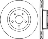 Kies-Motorsports Stoptech StopTech Power Slot 09-10 Subaru Impreza CRYO Front Left Slotted Rotor