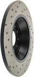 Kies-Motorsports Stoptech StopTech SportStop 05-10 Audi A6 / 05-08 A6 Quattro Drilled Left Rear Rotor