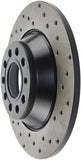 Kies-Motorsports Stoptech StopTech SportStop 05-10 Audi A6 / 05-08 A6 Quattro Drilled Left Rear Rotor