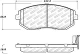 Kies-Motorsports Stoptech StopTech Street Select Brake Pads - Front