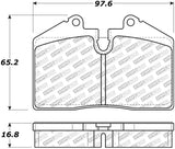 Kies-Motorsports Stoptech StopTech Street Select Brake Pads - Front/Rear