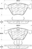 Kies-Motorsports Stoptech StopTech Street Touring 11-12 BMW Z4 (E86) Front Brake Pads