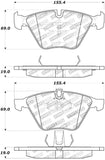 Kies-Motorsports Stoptech StopTech Street Touring 11-12 BMW Z4 (E86) Front Brake Pads