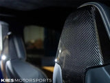 Kies-Motorsports Turner Motorsports Turner Motorsports Dry Carbon Seat Back Cover Set - G80/G82 M3/M4