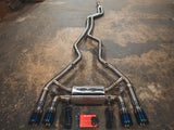 Kies-Motorsports Valvetronic Designs BMW F87 M2 Valved Sport Exhaust System (N55) (4) Burnt (3.5 outlet)