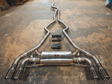 Kies-Motorsports Valvetronic Designs BMW G20/G22 M340i/M440i Valved Sport Exhaust System Brushed / (4) Chrome