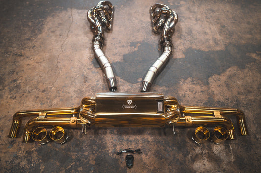 Kies-Motorsports Valvetronic Designs Ferrari F430 Scuderia / 16M Valved Sport exhaust system