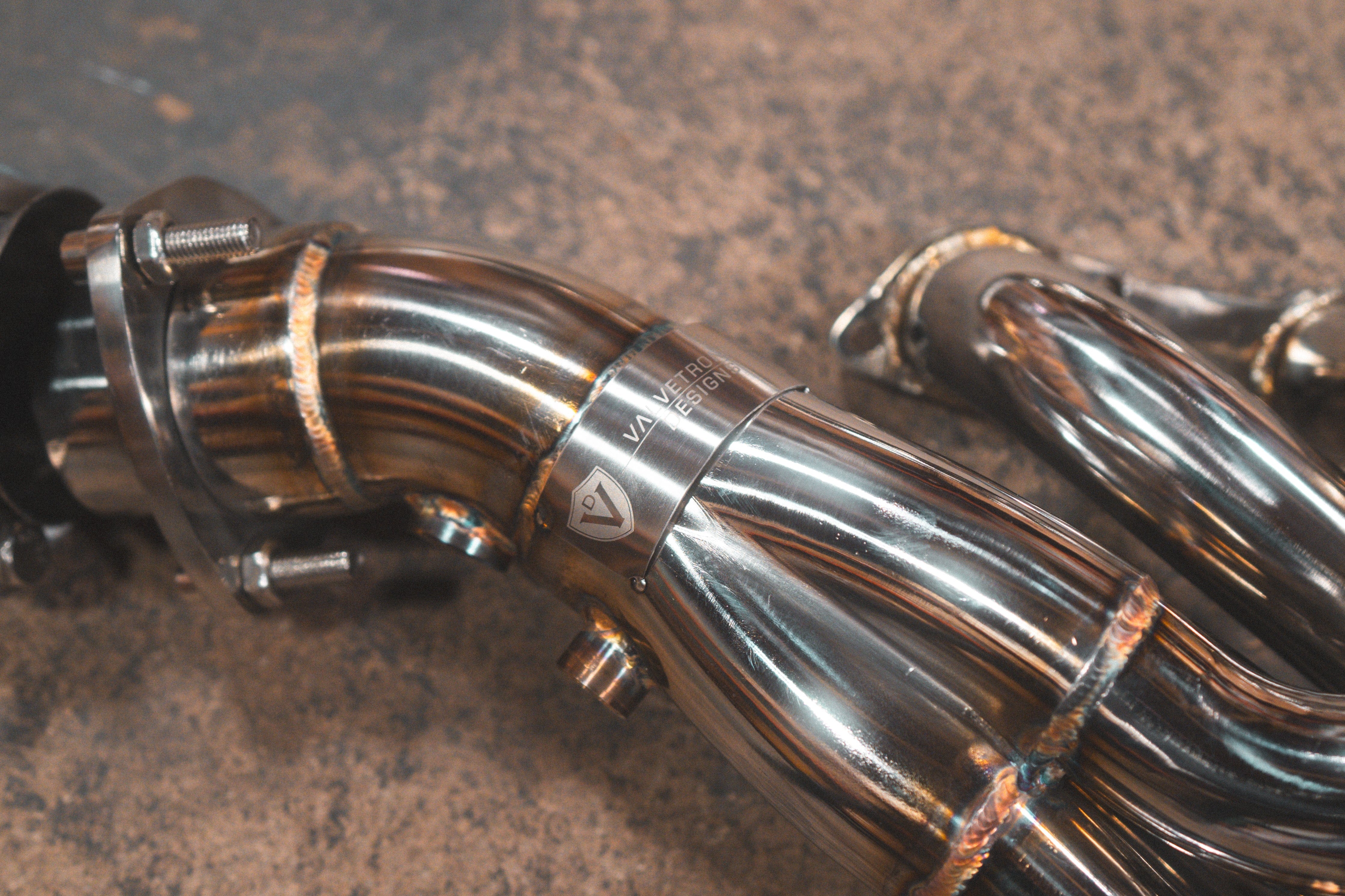 Kies-Motorsports Valvetronic Designs Ferrari F430 Scuderia / 16M Valved Sport exhaust system