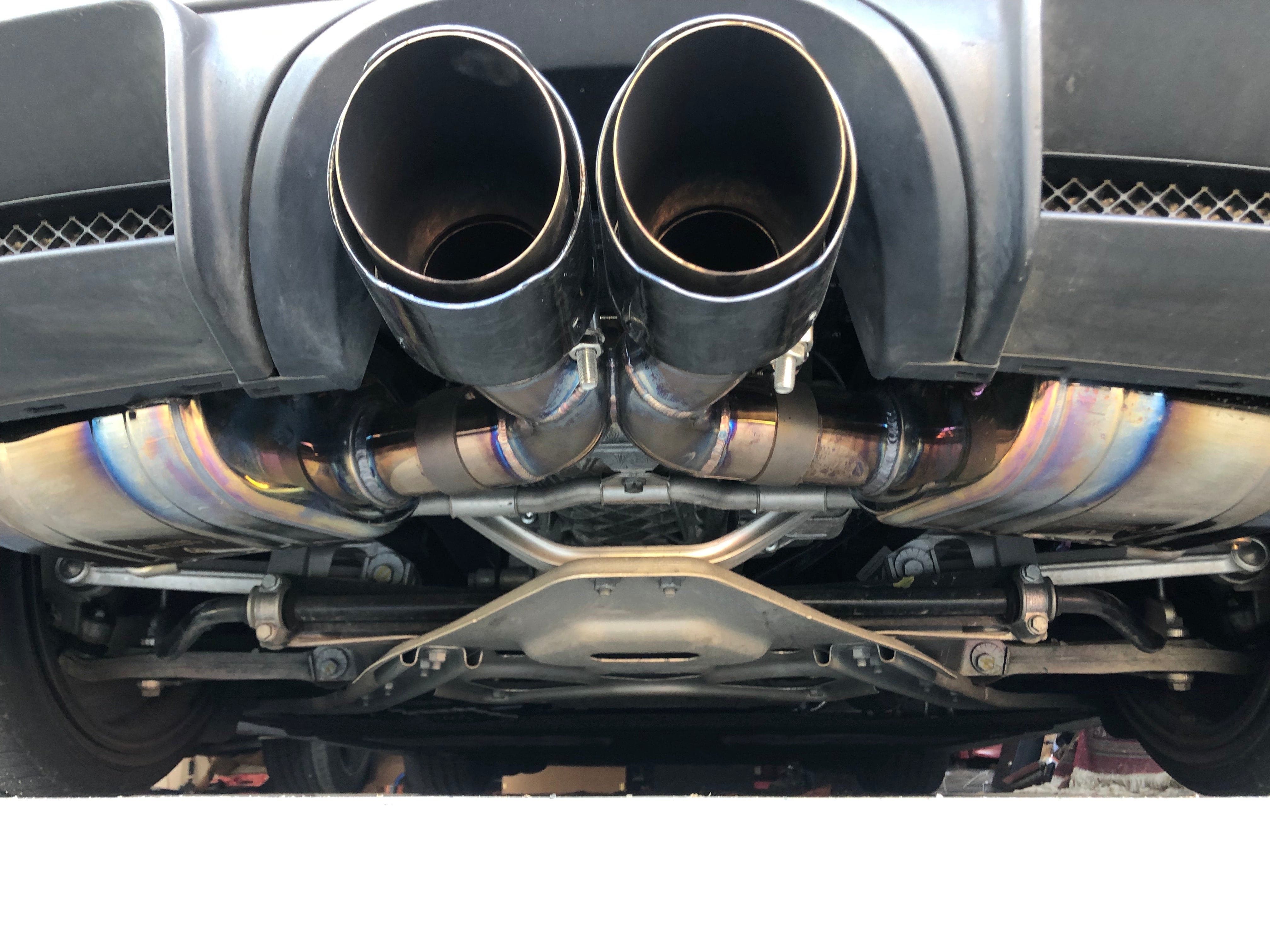 Kies-Motorsports Valvetronic Designs Porsche Boxster/Cayman 981 Valved Sport Exhaust System SPORT CATBACK SYSTEM ONLY