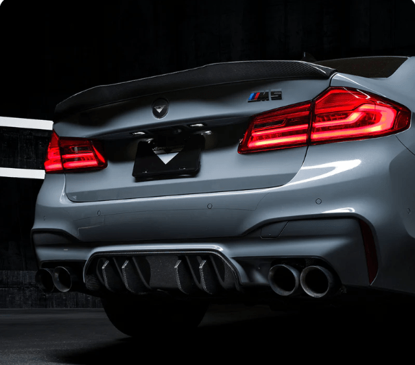 Kies-Motorsports Vorsteiner BMW F90 M5 VRS PROGRAM (2017+) VRS Aero Decklid Spoiler Carbon Fiber PP 2x2 Glossy