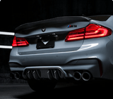 Kies-Motorsports Vorsteiner BMW F90 M5 VRS PROGRAM (2017+) VRS Aero Decklid Spoiler Carbon Fiber PP 2x2 Glossy