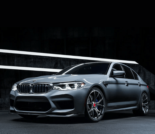 Kies-Motorsports Vorsteiner BMW F90 M5 VRS PROGRAM (2017+) VRS Aero Front Spoiler Carbon Fiber PP 1x1 Glossy