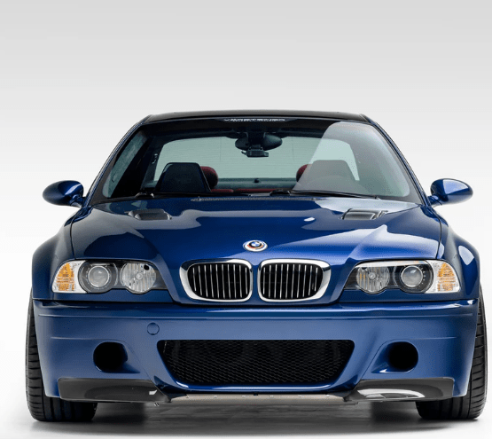 Kies-Motorsports Vorsteiner VORSTEINER BMW E46 M3 V20 Aero Front Bumper With 2 Piece Splitter Carbon Fiber PP 1x1 Glossy