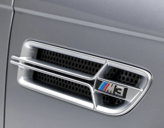 Kies-Motorsports Vorsteiner VORSTEINER BMW E46 M3 V20 Limited Side Grilles Nickel Plated