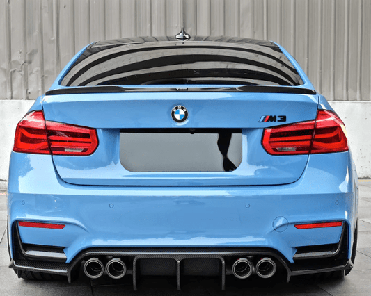 Kies-Motorsports Vorsteiner Vorsteiner BMW F8X M3/M4 VRS/EVO PROGRAM (2014 - 2018) EVO Aero Decklid Spoiler Carbon Fiber 2x2 Glossy (F82 M4 Only)