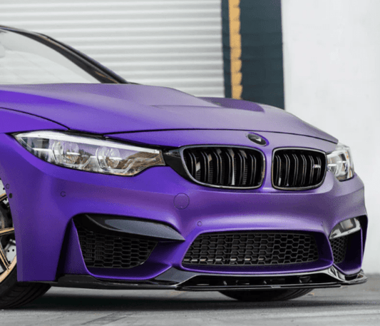 Kies-Motorsports Vorsteiner Vorsteiner BMW F8X M3/M4 VRS/EVO PROGRAM (2014 - 2018) VRS GTS-V Aero Front Spoiler Carbon Fiber PP 1x1 Glossy