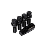 Kies-Motorsports Vossen Vossen 28mm Lock Bolt - 14x1.25 - 17mm Hex - Cone Seat - Black (Set of 4)