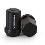 Kies-Motorsports Vossen Vossen 35mm Lug Nut - 12x1.5 - 19mm Hex - Cone Seat - Black (Set of 20)