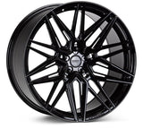 Kies-Motorsports Vossen Vossen HF-7 20x12 / 5x120.65 / ET48 / Super Deep Face / 70.3 - Gloss Black Wheel