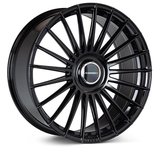 Kies-Motorsports Vossen Vossen HF2 19X8.5 - 5x120 - ET30 - FLAT - Gloss Black Wheel - Chevrolet C8 Corvette