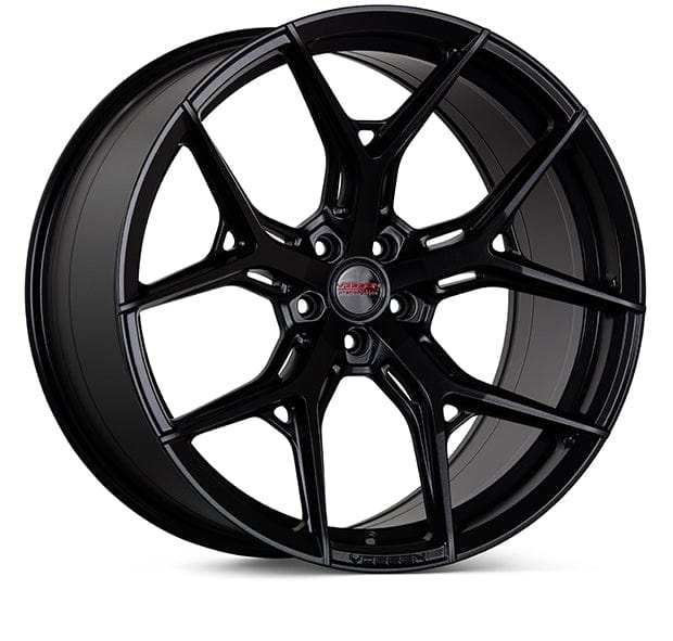 Kies-Motorsports Vossen Vossen HF5 22X11 / +15mm Offset / Deep - Satin Black Wheel