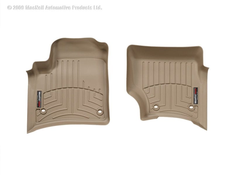 Kies-Motorsports WeatherTech WeatherTech 04-10 Porsche Cayenne Front FloorLiner - Tan